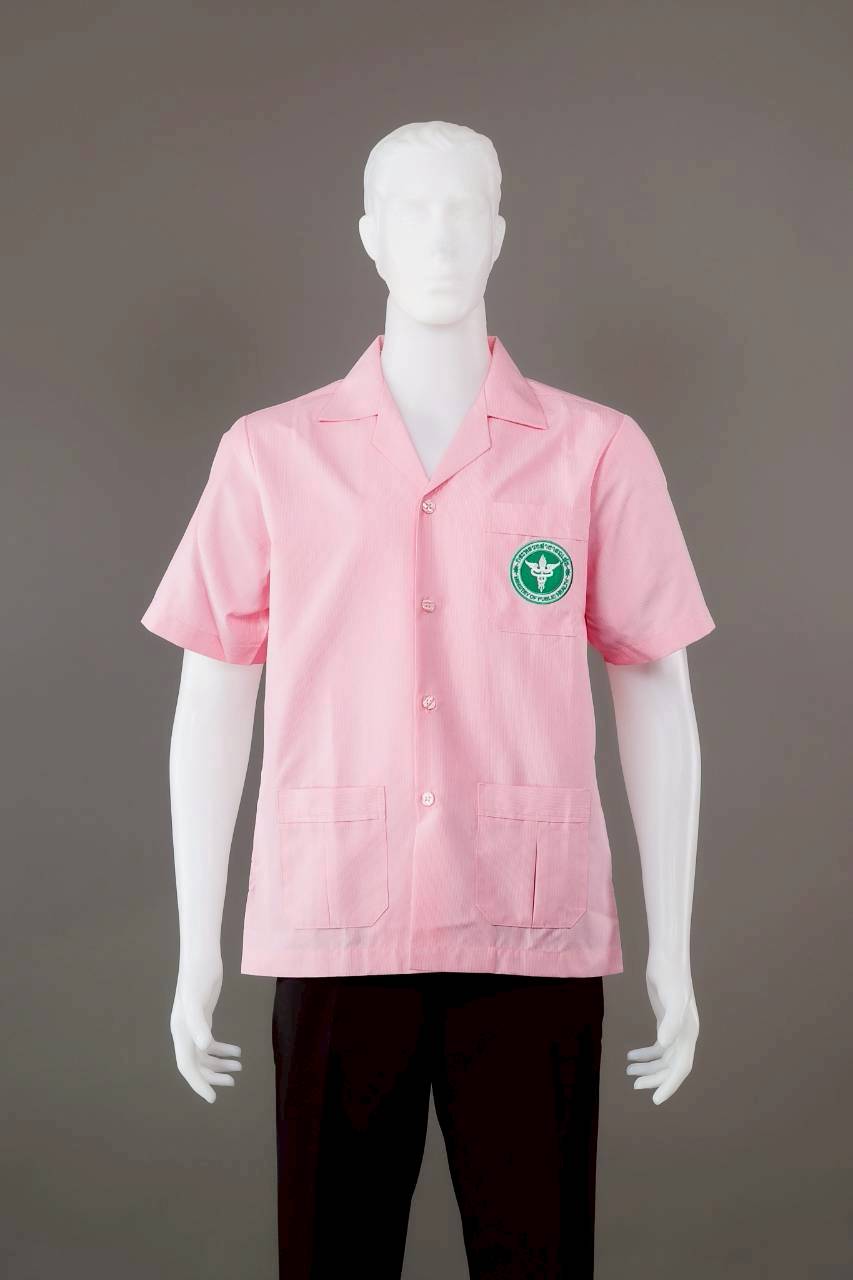 เสื้ออนามัยคอฮาวาย แบบที่ 2